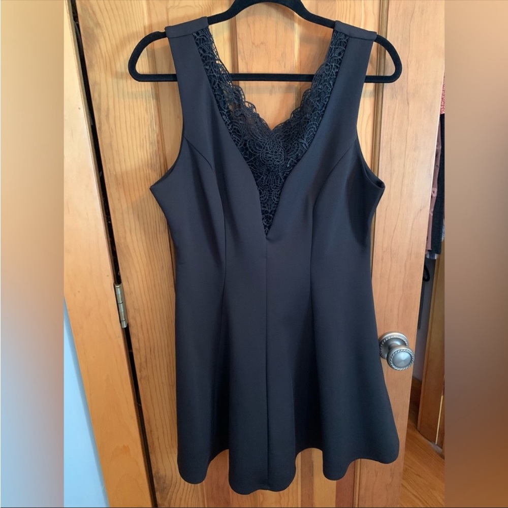 Black formal dress